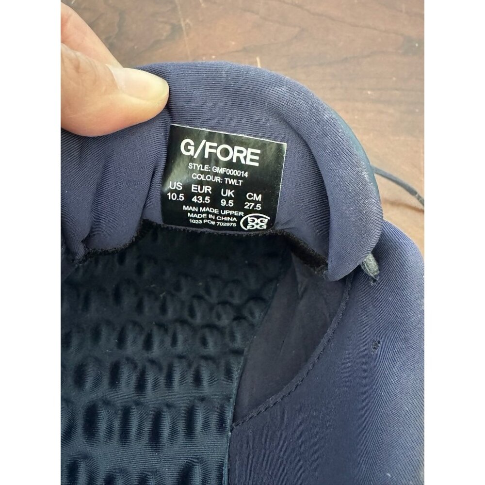 G/FORE Men’s MG4+ GOLF SHOE SPIKELESS TWILIGHT NAVY BLUE SIZE 10.5 - Picture 3 of 8